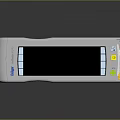 Medical Vital Signs Monitor with ECG Waveform Display Screen and Vital Parameters Readings